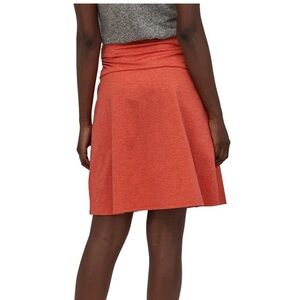 Patagonia Organic Cotton Orange Pull On Skirt - Size Medium